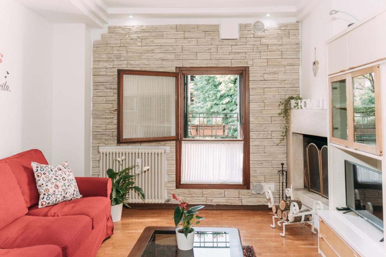 Palladio Apartment - Vista Fiume, In Centro Con Garage Виченца Экстерьер фото