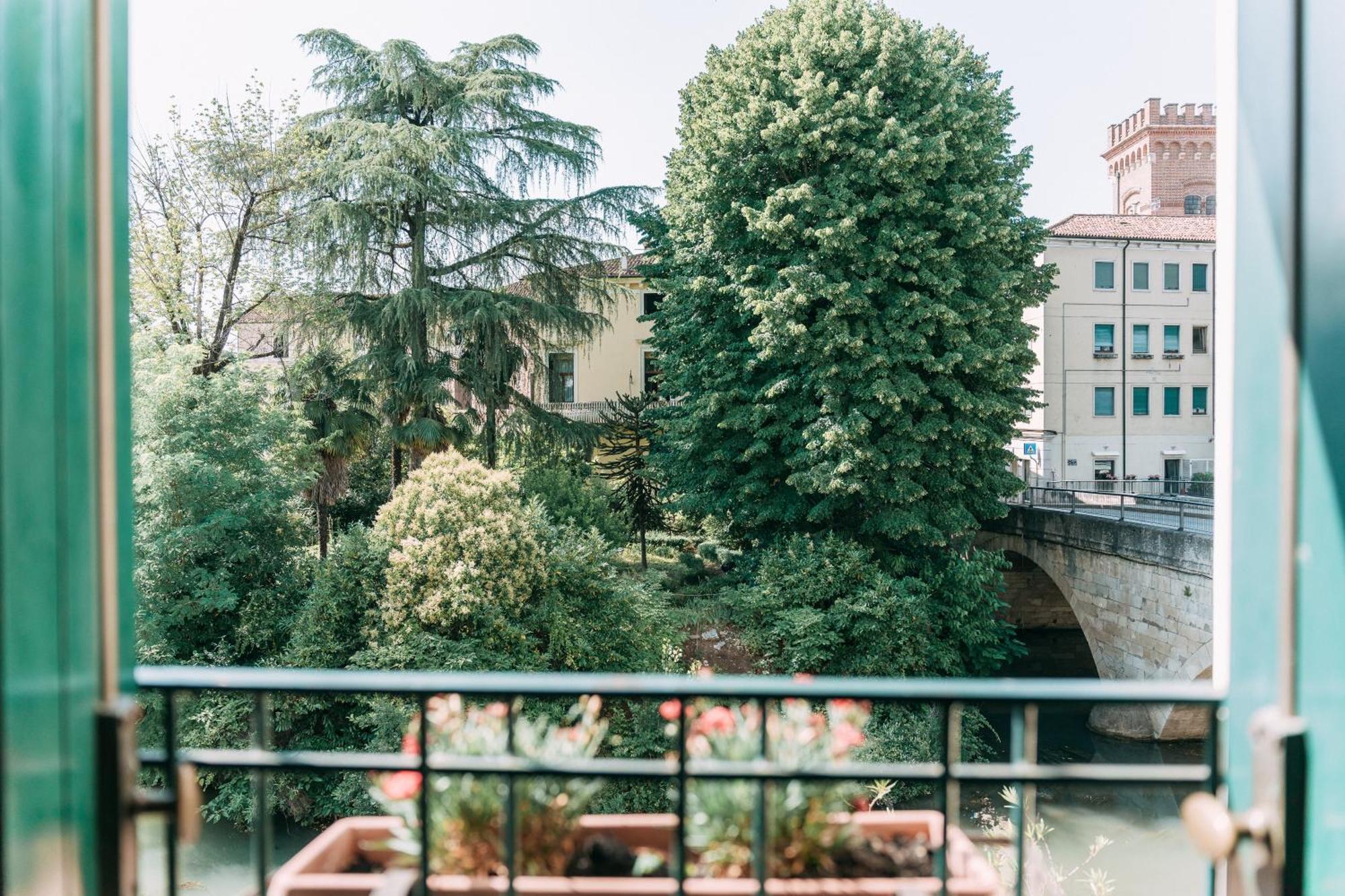 Palladio Apartment - Vista Fiume, In Centro Con Garage Виченца Экстерьер фото